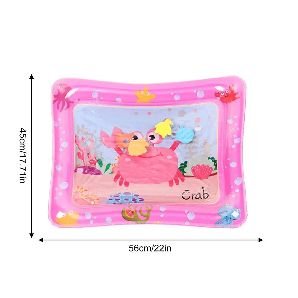 Sensory Water Play Mat for Cats Thickened Water Sensory Pad for Kidsinteractive Play Inflatable Water Mat for Cat and Dog Water