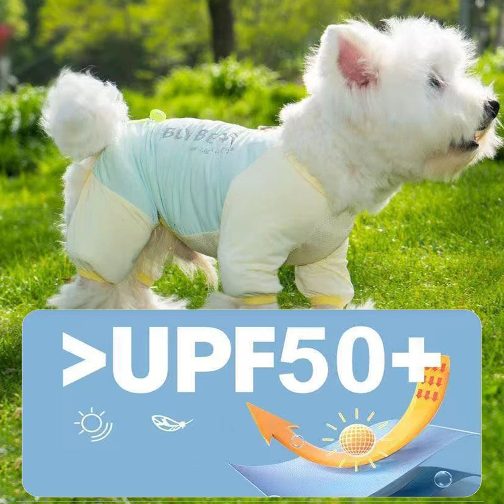 Dog Cooling Clothes  Vest   UV Sun Protection Breathable Mesh Ice Jacket, Small Medium Large Dogs, Adjustable for Outdoor Walk
