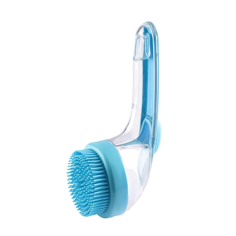Pet Bathing Brush for Dog Cat Soft Silicone Massager Shower Bathing Brush Clean Tool Dog Cleaning Grooming Supplies